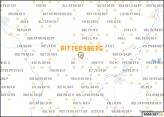 map of Pittersberg