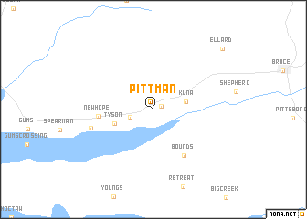 map of Pittman