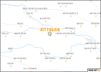 map of Pittodrie