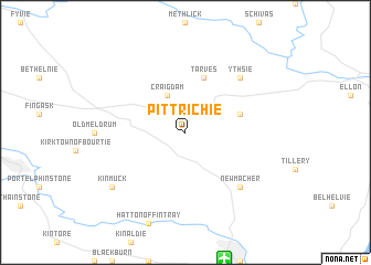 map of Pittrichie