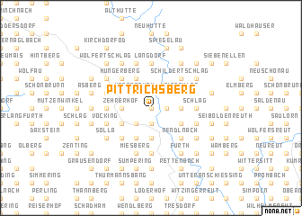 map of Pittrichsberg