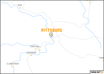 map of Pittsburg