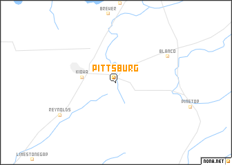 map of Pittsburg