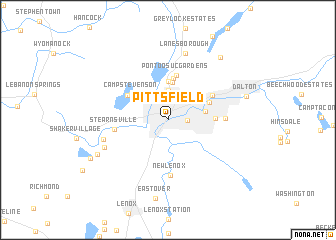 map of Pittsfield