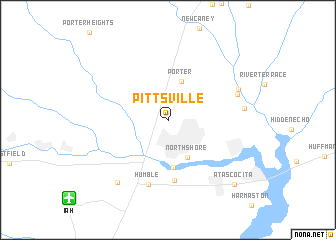 map of Pittsville