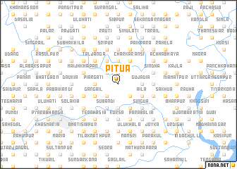 map of Pitua