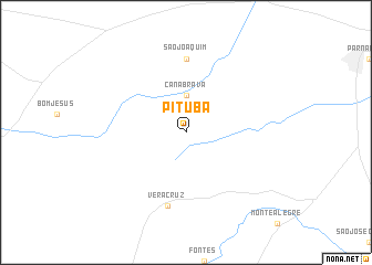 map of Pituba