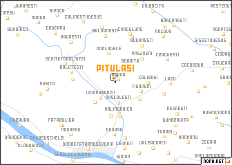 map of Pitulaşi