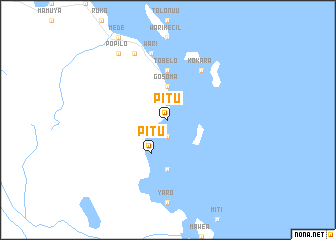 map of Pitu