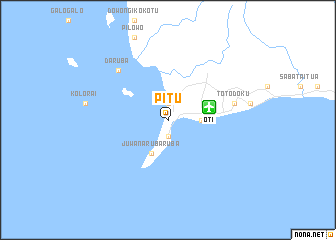 map of Pitu