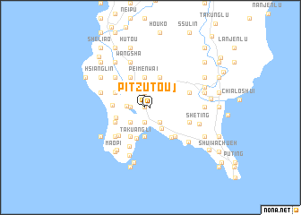 map of Pi-tzu-t\