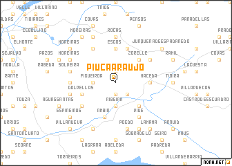 map of Piuca-Araújo