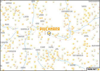 map of Pīūch Mara