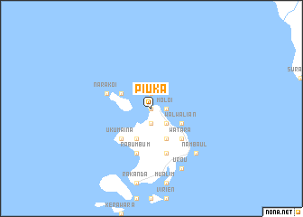 map of Piuka