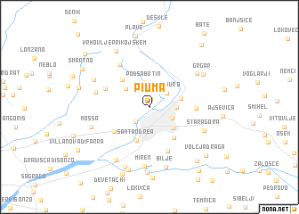 map of Piuma