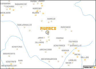 map of Piuraico