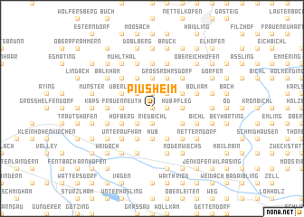 map of Piusheim