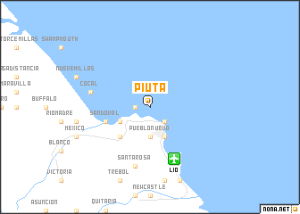 map of Piuta