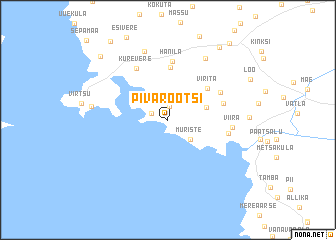 map of Pivarootsi