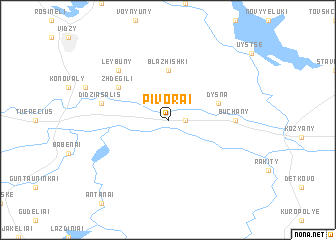 map of Pivorai