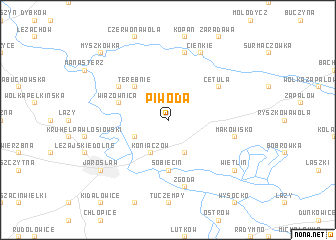 map of Piwoda