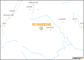 map of Pi-ya-hao-she