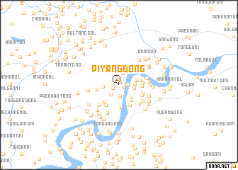 map of Piyang-dong