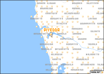 map of Piyedda