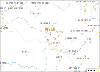 map of Pīyeh