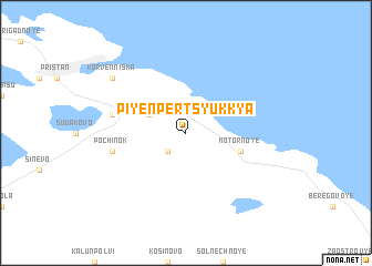 map of Piyen-Përtsyukkya