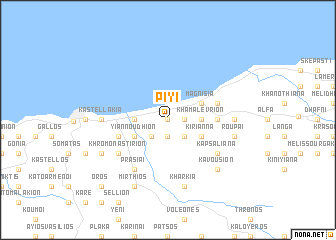 map of Piyí