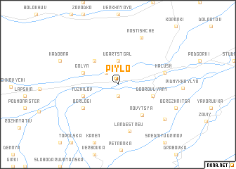 map of Piylo