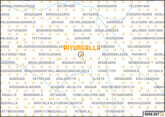 map of Piyungalla