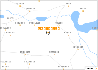 map of Pizangasso