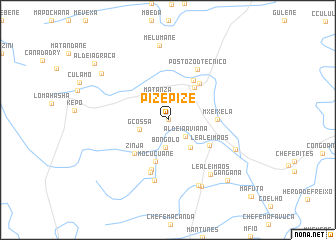 map of Pizepize