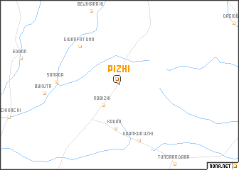 map of Pizhi