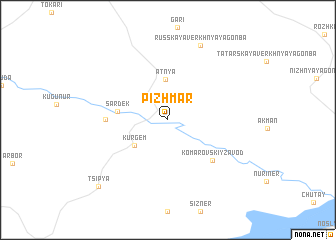 map of Pizhmar