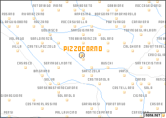 map of Pizzocorno