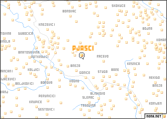 map of Pjasci