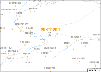 map of Pkhtavan