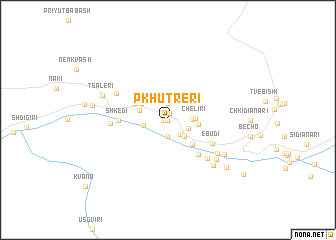 map of Pkhutreri