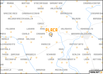 map of Placa