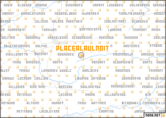 map of Place à lʼAulnoit