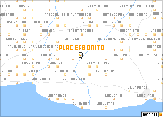 map of Placer Bonito