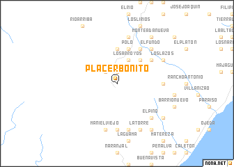 map of Placer Bonito