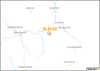 map of Placer