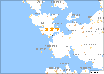 map of Placer