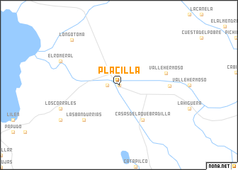 map of Placilla