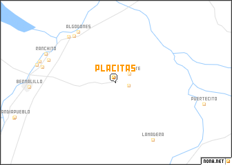 map of Placitas