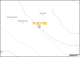 map of Placitas
